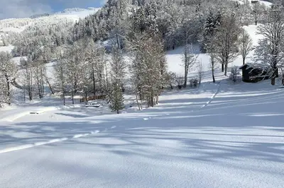 Zuhaus Schernfeichten im Winter