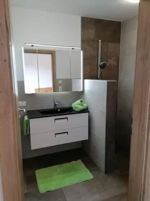 Ein Badezimmer in der Unterkunft Appartement Kaiserplatzl