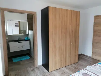 Ein Bett oder Betten in einem Zimmer der Unterkunft Appartement Kaiserplatzl
