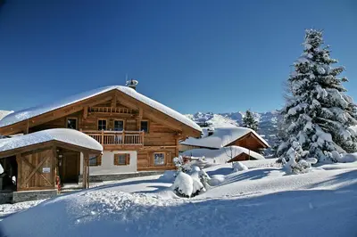 Villa Alpin im Winter
