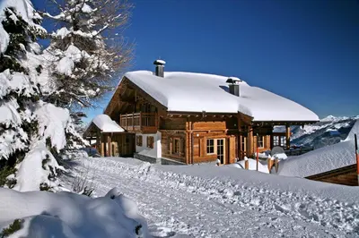 Villa Alpin im Winter