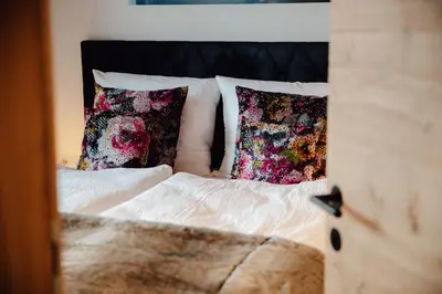 Ein Bett oder Betten in einem Zimmer der Unterkunft Zillertal Juwel