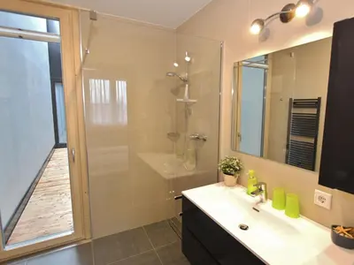 Ein Badezimmer in der Unterkunft Apartment in Neukirchen near Ski Lift