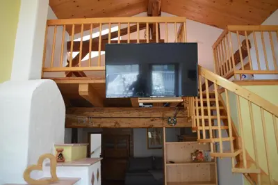 TV/Unterhaltungsangebot in der Unterkunft Ankirchen Apartments