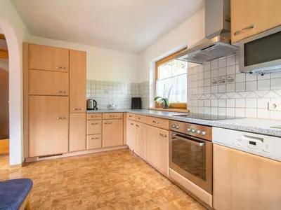 Küche/Küchenzeile in der Unterkunft Chalet Blaserhof