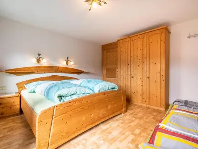 Ein Bett oder Betten in einem Zimmer der Unterkunft Chalet Blaserhof