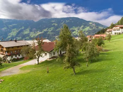 Naturlandschaft in der Nähe des Ferienhauses