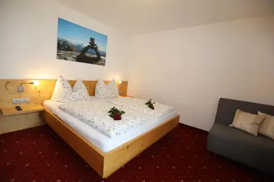 Ein Bett oder Betten in einem Zimmer der Unterkunft Haus Maria