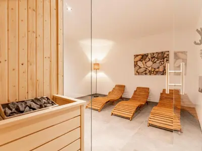 Ein Sitzbereich in der Unterkunft Tauernlodge Berglust