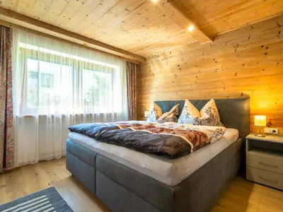 Ein Bett oder Betten in einem Zimmer der Unterkunft Ferienwohnung Horvath