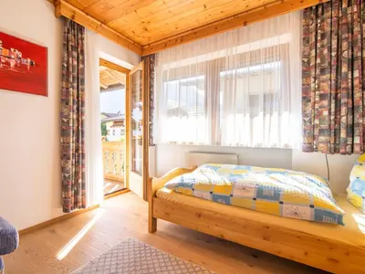 Ein Bett oder Betten in einem Zimmer der Unterkunft Ferienwohnung Horvath