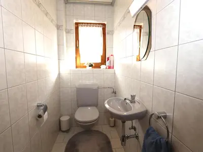 Ein Badezimmer in der Unterkunft Ferienwohnung Horvath
