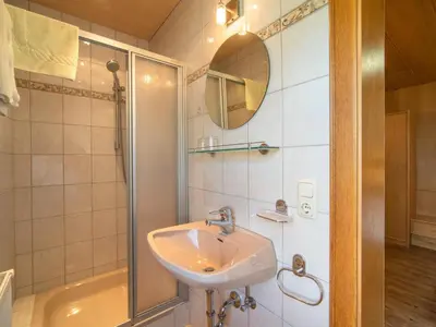 Ein Badezimmer in der Unterkunft Haus Stock