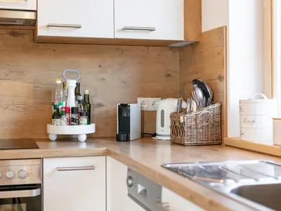 Küche/Küchenzeile in der Unterkunft Hoog Hout