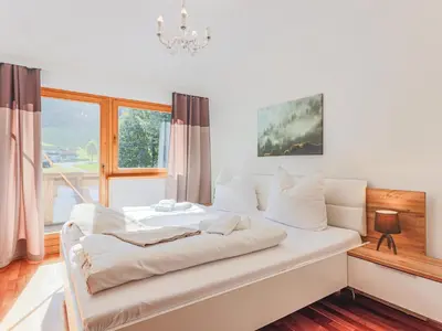Ein Bett oder Betten in einem Zimmer der Unterkunft Itterblick