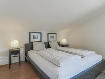 Ein Bett oder Betten in einem Zimmer der Unterkunft Berg und Bach