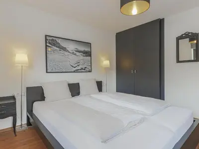 Ein Bett oder Betten in einem Zimmer der Unterkunft Berg und Bach