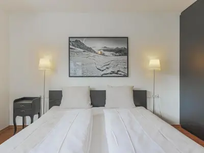 Ein Bett oder Betten in einem Zimmer der Unterkunft Berg und Bach