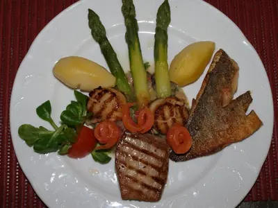 Essen im Gasthaus oder in der Nähe