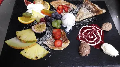 Essen im Gasthaus oder in der Nähe