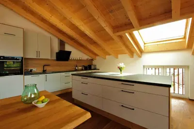 Küche/Küchenzeile in der Unterkunft Mountain Penthouse Top 8 & 9