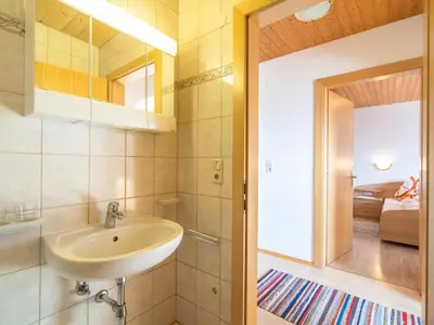 Ein Badezimmer in der Unterkunft Haus Sporer
