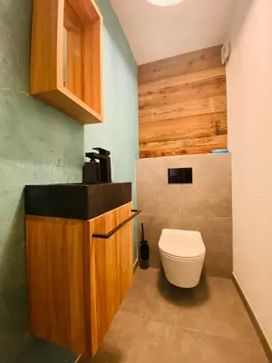 Ein Badezimmer in der Unterkunft Kitz Kaiser Appartement