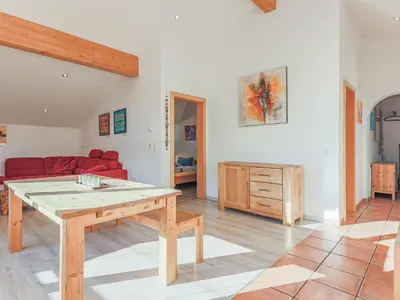 Ein Sitzbereich in der Unterkunft Penthouse Petra