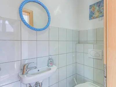 Ein Badezimmer in der Unterkunft Penthouse Petra