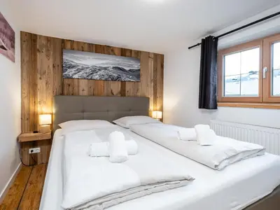 Ein Bett oder Betten in einem Zimmer der Unterkunft Alte Mühle