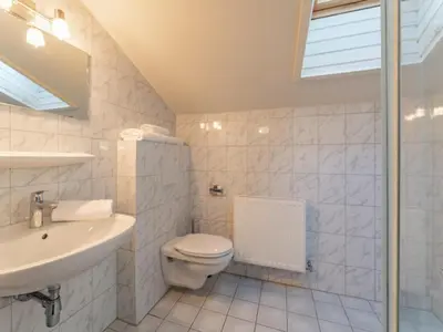 Ein Badezimmer in der Unterkunft Grieswirt