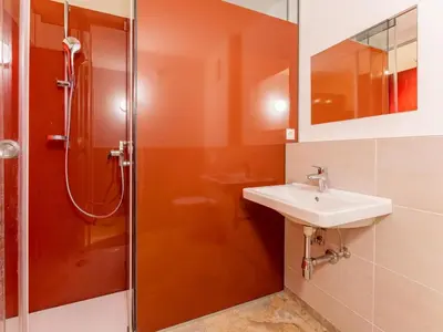 Ein Badezimmer in der Unterkunft Grieswirt