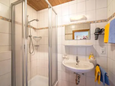 Ein Badezimmer in der Unterkunft Fankhauser