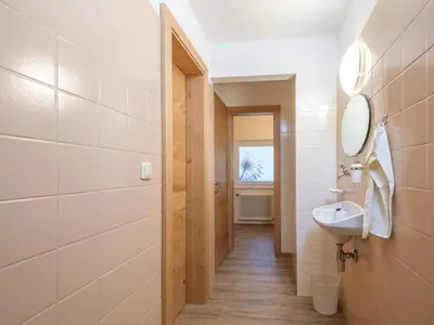 Ein Badezimmer in der Unterkunft Rupertihof I