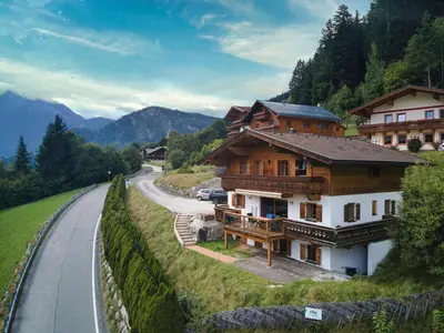 Naturlandschaft in der Nähe des Chalets