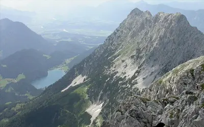 Naturlandschaft in der Nähe des Bauernhofs