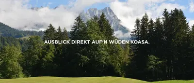 Naturlandschaft in der Nähe des Bauernhofs