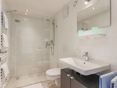 Ein Badezimmer in der Unterkunft Haus Jöchl Top 2