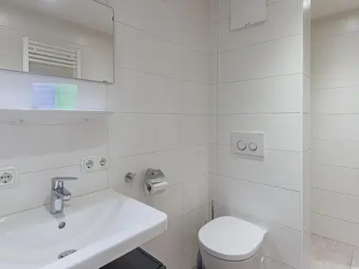 Ein Badezimmer in der Unterkunft Haus Jöchl Top 1