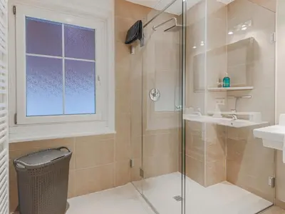 Ein Badezimmer in der Unterkunft Villa Schönfeld