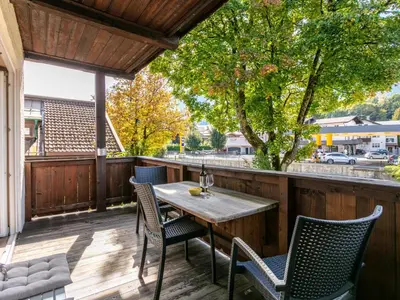 Ein Balkon oder eine Terrasse in der Unterkunft Schönfeld II