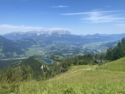 Naturlandschaft in der Nähe des Ferienhauses
