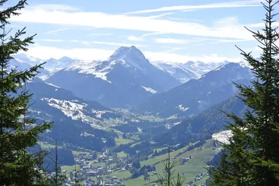 Naturlandschaft in der Nähe des Ferienhauses