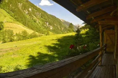 Naturlandschaft in der Nähe der Ferienwohnung