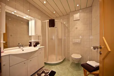 Ein Badezimmer in der Unterkunft Ferienwohnungen Ehammer