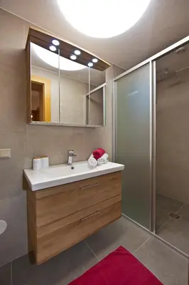 Ein Badezimmer in der Unterkunft Ferienwohnungen Ehammer