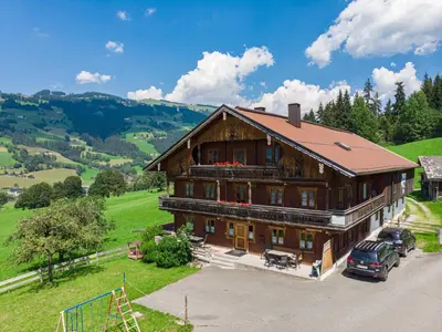 Naturlandschaft in der Nähe des Chalets