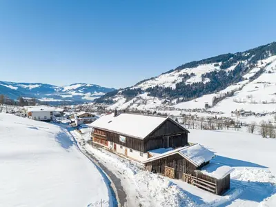 Naturlandschaft in der Nähe des Chalets