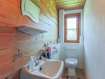 Ein Badezimmer in der Unterkunft Feilgrub 2