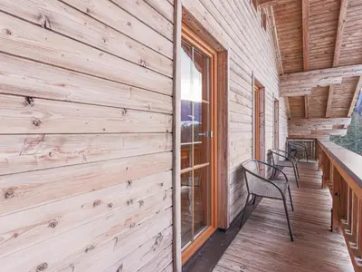 Ein Balkon oder eine Terrasse in der Unterkunft Glonersbühelhof Top 1